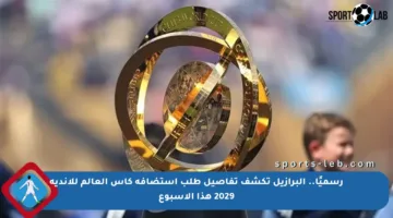 رسميًا.. البرازيل تكشف تفاصيل طلب استضافة كأس العالم للأندية 2029 هذا الأسبوع
